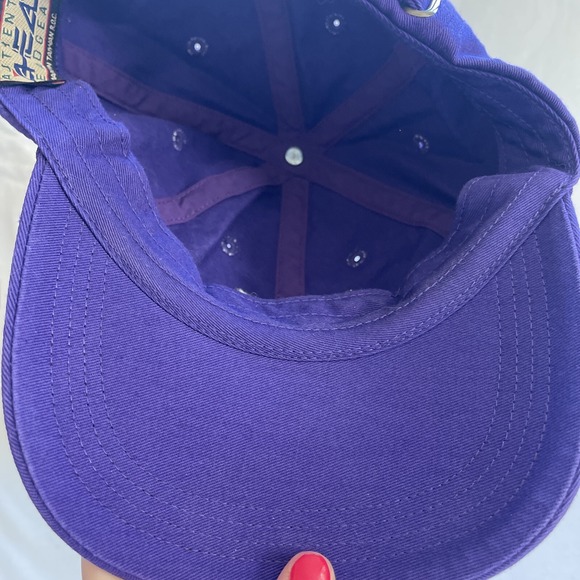 Nice Mens Ahead  2002 PGA Championship Hazeltine Baseball Hat OSFA Purple - Picture 8 of 8